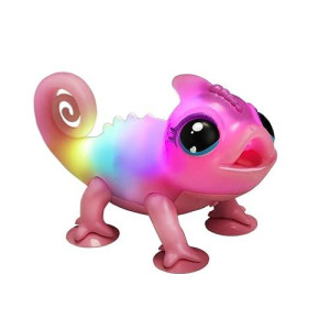Little Live Pets Lil Chameleon S2 Single Pk Nova Includes 1 Eleectronic Toy, 1 Instruction Manual, 2 Aaa Batteries