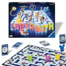 Ravensburger Disney Labyrinth Centenary Edition - Engaging Brain Teaser Game | Ideal For Ages 7 & Up | High Replay Value | Celebrating 100 Years Of Disney Magic