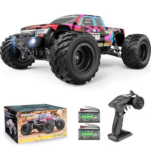 Haiboxing 1:12 Scale Rc Cars 903 Rc Monster Truck, 38 Km/H Speed Hobby Fast Rc Cars For Kids And Adults Toy Gifts, 2.4 Ghz 4Wd Electric Powered Remote Control Trucks Ready To Run 40+ Min Playtime
