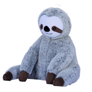 Sensory4U Weighted Stuffed Animal- Super Soft Cute Bear Weighted Sloth Stuffed Animal- 2.5Lbs Weight For Comfort And Stress Relief- Durable Comfy Weighted Plush Toy For Kids & Adults