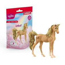 Schleich Bayala, Unicorn Toys For Girls And Boys, Collectible Unicorns Gemstone Series 2023, Amber