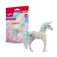 Schleich Bayala, Unicorn Toys For Girls And Boys, Collectible Unicorn Gemstone Series 2023, Diamond