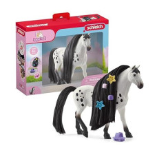 Schleich Horse Club Sofia'S Beauties, Knabstrupper Stallion Beauty Horse With Brushable Hair - 8Pc Styling Horse Figurine And Playset Accessories For Boys And Girls, For Kids Ages 4+