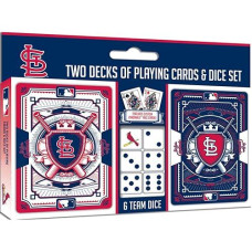 Baby Fanatic Slc3230: St. Louis Cardinals 2-Pack Playing Cards & Dice Set