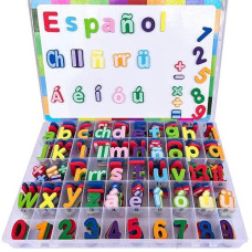 9 Sets Spanish Magnetic Letters Alphabet Magnets - Letras Espa