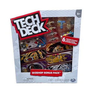 Tech Deck Sk8Shop Pack Mini Finger Skateboard Multi Pack 2022 Series (Finesse (Sk8Shop Pack))