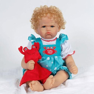 Paradise Galleries� Realistic Reborn Toddler Girl Doll, Ping Lau - Sculptor And Artist Designer Doll Collection, 22" Doll, Special Birthday Gift, Ages 3+ - Crabby Cakes
