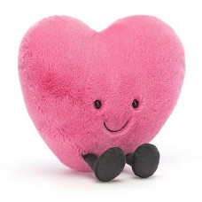 Jellycat Amuseable Pink Heart Stuffed Plush Valentines Day Gifts For Kids Boys Girls Teens Men And Women