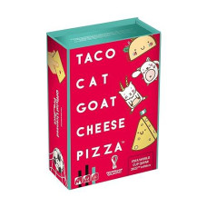 Blue Orange | Taco Cat Goat Cheese Pizza (Fifa Edition) | Card Game | Ages 8+ | 2-8 Players | 10 Minutes Playing Time, Blutacof, Core Game
