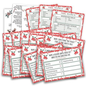Christmas Friendly Feud Quiz, Baby Shower Game Night, Christmas Party Game, Family Activity, Feud Trivia Quiz, Holiday Games For Adults Kids Coworkers Groups Christmas Party Supplies-001