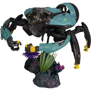 Mcfarlane - Avatar: The Way Of Water - World Of Pandora - Cet-Ops Crabsuit With Rda Driver