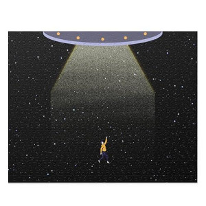 Onetify Alien Abduction Jigsaw Puzzle 500-Piece