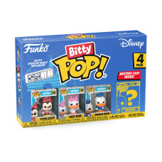 Funko Bitty Pop! Disney Mini Collectible Toys - Minnie Mouse, Daisy Duck, Donald Duck & Mystery Chase Figure (Styles May Vary) 4-Pack