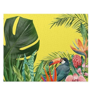 Tropical Toucan Jigsaw Puzzle 500-Piece(D0102HSZ2NW)