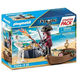Playmobil Starter Pack Pirate With Rowing Boat