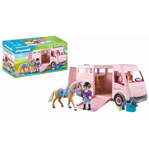 Playmobil Horse Transporter With Trainer