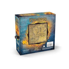 The Noble Collection Lord Of The Rings Map Of Middle Earth Puzzle