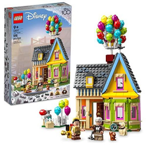Lego Disney And Pixar �Up� House Disney 100 Celebration Classic Building Toy Set For Kids And Movie Fans Ages 9 And Up, A Fun Gift For Disney Fans And Anyone Who Loves Creative Play, 43217