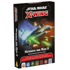 Star Wars X-Wing 2Nd Edition Miniatures Game Hot Shots And Aces Ii Reinforcements Pack | Strategy Game For Adults And Teens | Ages 14+ | 2 Players | Avg. Playtime 45 Mins | Made By Atomic Mass Games