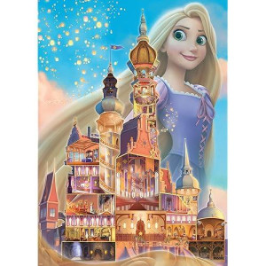 Ravensburger Disney Castle Collection - Disney Castles: Rapunzel 1000 Piece Jigsaw Puzzle For Adults - 17336 - Every Piece Is Unique, Softclick Technology Means Pieces Fit Together Perfectly 27 X 20