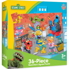 MasterPieces 36 Piece Sesame Street Puzzle for Kids - Rock Stars - 15x115