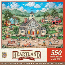 Heartland Collection - Pet Day At School 550Pc Puzzle