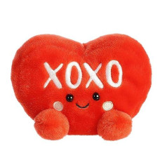 Aurora� Adorable Palm Pals� Candy Heart Xoxo� Stuffed Animal - Pocket-Sized Play - Collectable Fun - Red 5 Inches
