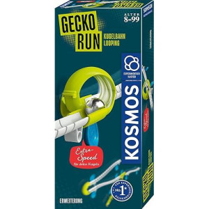 Kosmos 620981 Gecko Run Looping Extension, Accessories For Cool Vertical Marble Runs, Includes Additional Track Elements, For Children From 8 Years