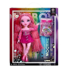 Rainbow High Shadow High Pinkie - Pink Fashion Doll. Fashionable Outfit & 10+ Colorful Play Accessories. Great Gift For Kids 4-12 Years Old & Collectors