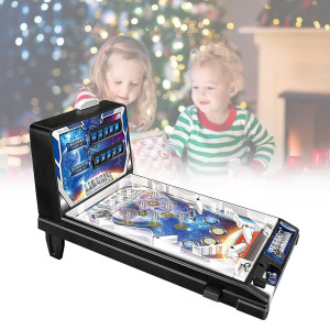 Yoxall Electronic Games Tabletop Pinball Machine With Sounds And Light Effects Classic Arcade Pinball Toy Parent-Child Interactive Puzzle Games Children'S Birthday Gifts