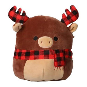 Squishmallows Kellytoy 2022 7 Holiday Moose - Includes Stickers, Sq-Xmas-2022-7-Moose