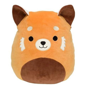 Squishmallows Kellytoy 2022 7" Classic Red Panda - Includes Stickers