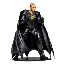 Mcfarlane Toys - Dc Multiverse Batman Multiverse Unmasked (The Flash Movie) Gold Label 12In Statue