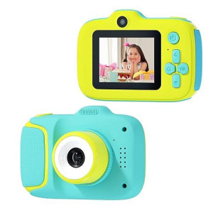 Kids camera, Kids Digital camera Kids Selfie camera Toddler Toys gifts for 3 4 5 6 7 8 9 Year Old Boys and girls,Video cameras for Toddler with 32gB SD card