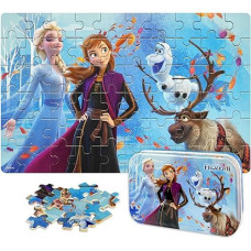 Jigsaw Puzzles For Kids Ages 4-8,60 Pieces Frozen Puzzles Toys For Children Girls And Boys,Learning Educational Puzzles Toys
