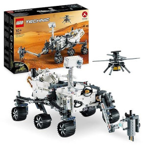 Lego Technic Nasa Mars Rover Perseverance Advanced Building Kit For Kids Ages 10 And Up, Nasa Toy With Replica Ingenuity Helicopter, Gift For Kids Who Love Engineering And Science Projects, 42158