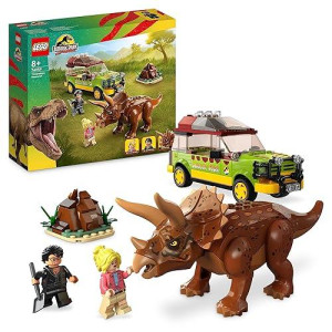 Lego 76959 Jurassic World Triceratops Ecology Set