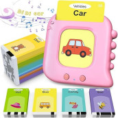 Talking Flash Cards,Kids Toddler Flash Cards With 224 Sight Words,Montessori Toys,Autism Sensory Toys,Speech Therapy Toys,Learning Educational Toys Gifts For Age 1 2 3 4 5 Years Old Boys And Girls