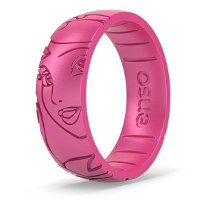 Enso Rings Disney Princess And Villains Silicone Ring - Comfortable And Flexible Design - Aurora - 14