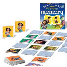 Ravensburger Disney Encanto Toys - Educational Mini Memory Game For Kids Age 3 Years Up - Matching Picture Snap Pairs