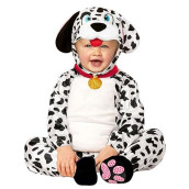 Morph Baby Dalmatian Onesie Puppy Costume For Infant Toddler Kids Dog Costume Halloween Toddler Dalmatian Costume Kids Baby Dalmation Dog Costume (1-2 Years)