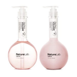 NatureLab TOKYO Perfect Volume Shampoo & conditioner Duo: Weightless Frizz control for Smoother, Healthier Hair and Scalp I 115 FL OZ Each