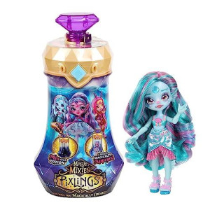 Magic Mixies Marena The Mermaid Pixling. Create A Magic Potion To Reveal A 6.5" Doll Inside A Potion Bottle, Small
