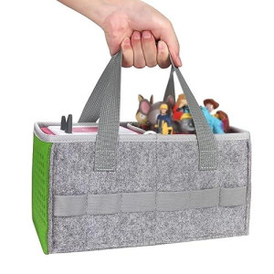Tonies Box For Kids Starter Set Carrying Case | Felt Cloth Case For Toniebox Starter Set | Storage Bag With Extra Space For Tonie Figures | Portable Carrying Case For Travel