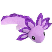 Putrer Axolotl Plush Toy,Axolotl Stuffed Animal,14.6 Kawaii Doll Stuffed Toy Gifts For Boys Girls(Purple)
