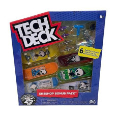 Tech Deck Sk8Shop Bonus Pack Mini Finger Skateboard Multi Pack 2022 Series (Blind 25Th (Sk8Shop Bonus Pack))