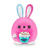 Zuru Snackles (Cinnabon Bunny Super Sized 14 Inch Plush By Zuru, Ultra Soft Plush, Collectible Plush With Real Licensed Brands, Stuffed Animal