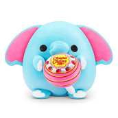 Zuru Snackles (Chupa Chup Elephant Super Sized 14 Inch Plush By Zuru, Ultra Soft Plush, Collectible Plush With Real Licensed Brands, Stuffed Animal