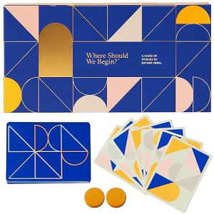 Esther Perel Conversation Card Game For Couples, Friends & Co-Workers - 280 Cards & 12 Tokens, 2-6 Players