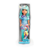 Nancy Neon Fashion Doll With Blue Hair, 16" Doll